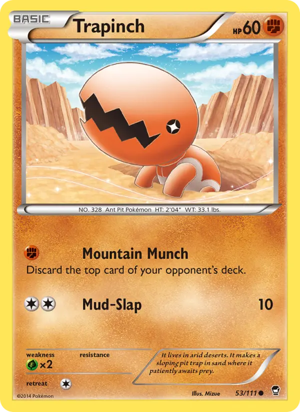 Trapinch #53 — Furious Fists