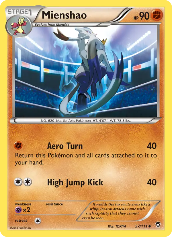 Mienshao #57 — Furious Fists