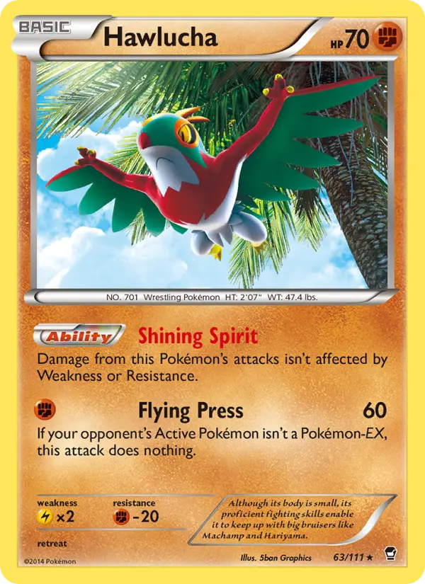 Hawlucha #63 — Furious Fists