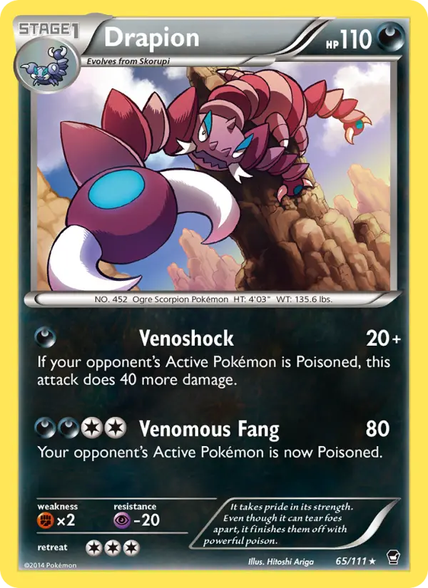 Drapion #65 — Furious Fists