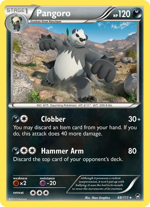 Pangoro #68 — Furious Fists