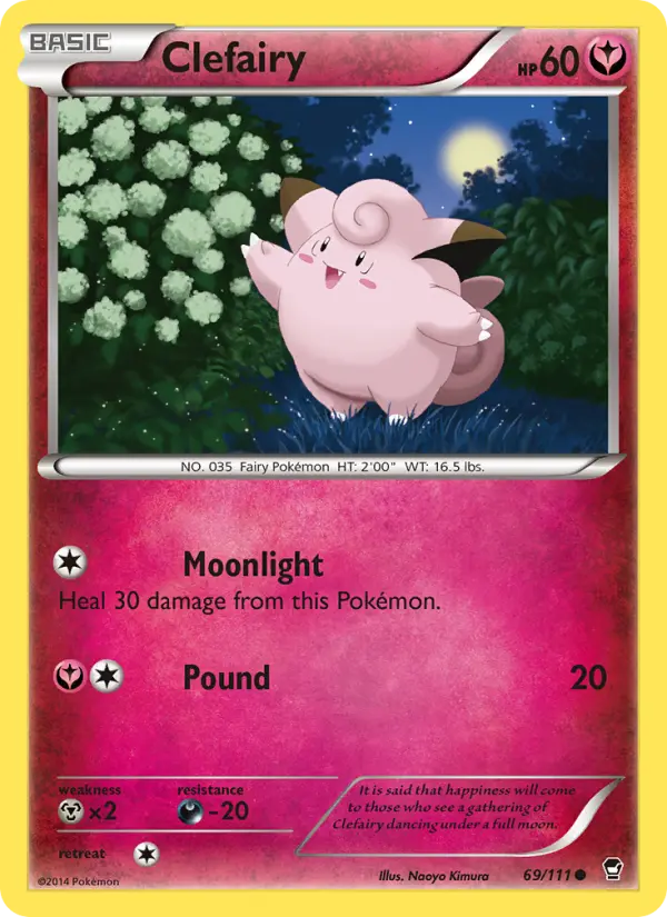 Clefairy #69 — Furious Fists