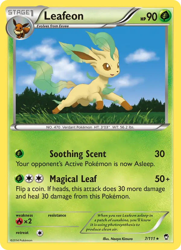 Leafeon #7 — Furious Fists