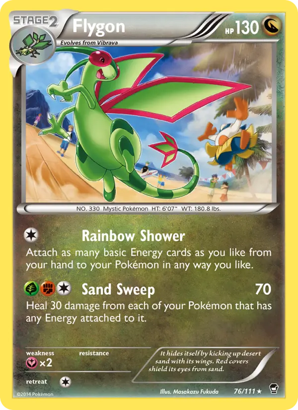 Flygon #76 — Furious Fists