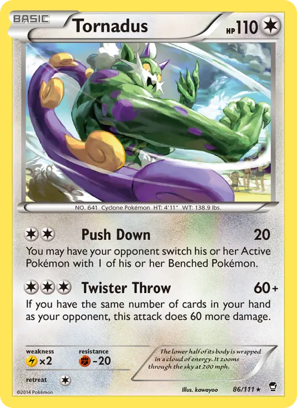 Tornadus #86 — Furious Fists