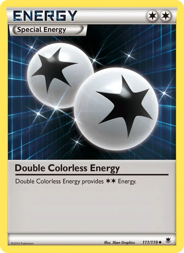 Double Colorless Energy #111 — Phantom Forces
