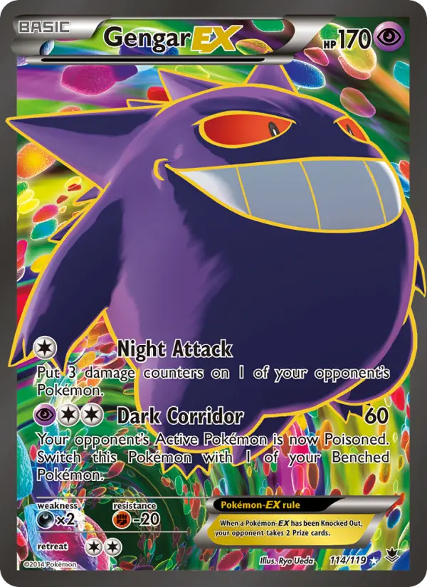 Gengar EX #114 — Phantom Forces