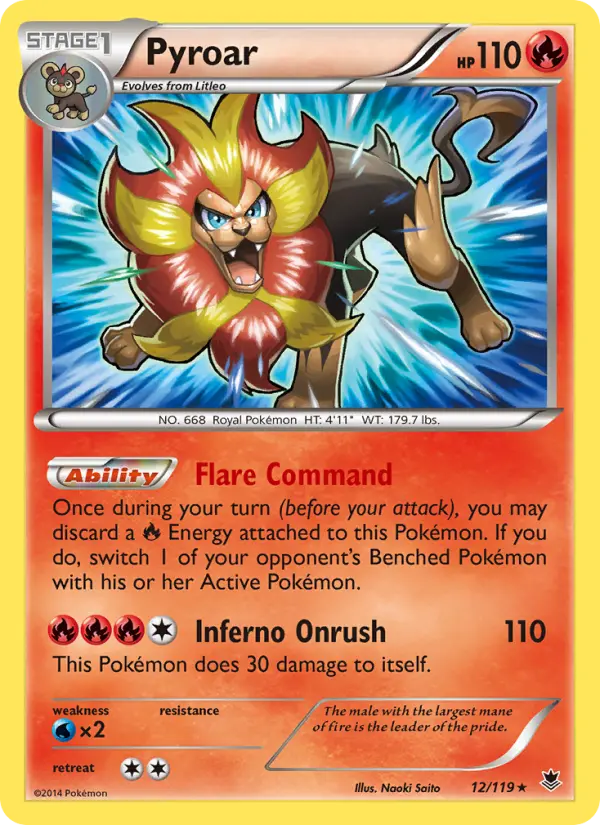 Pyroar #12 — Phantom Forces