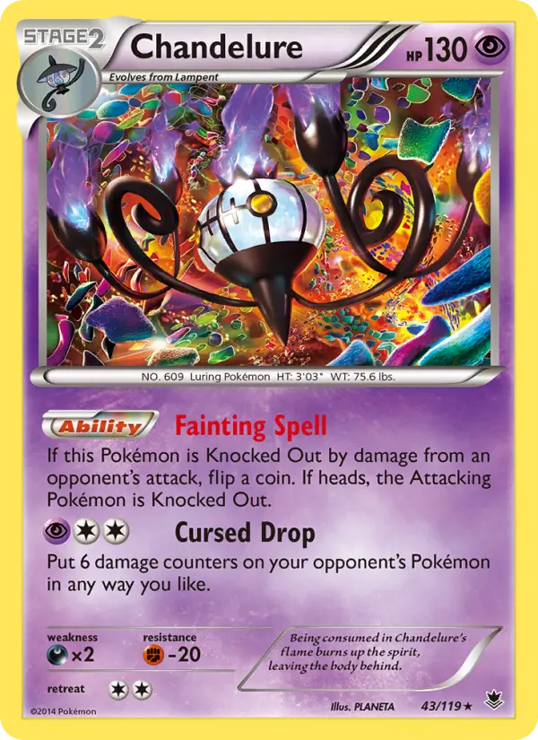 Chandelure #43 — Phantom Forces
