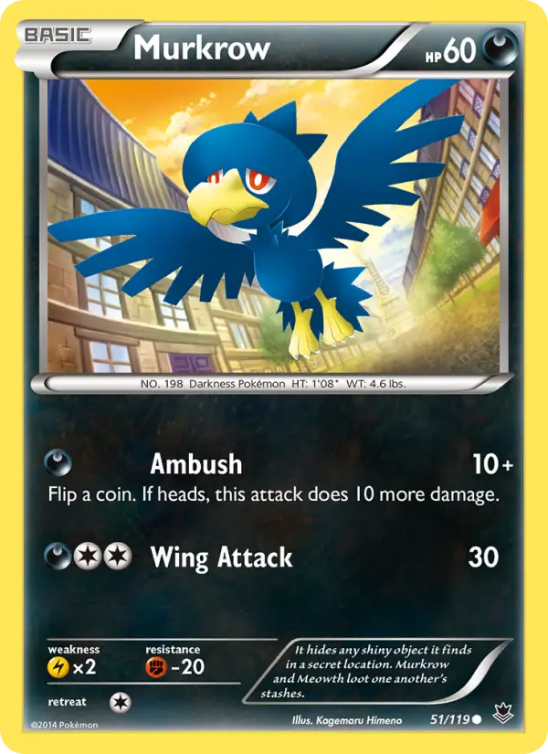 Murkrow #51 — Phantom Forces