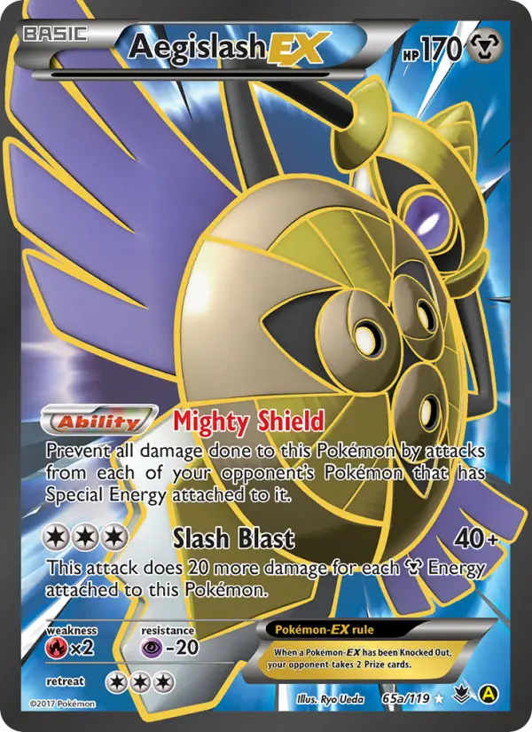 Aegislash EX #65 — Phantom Forces