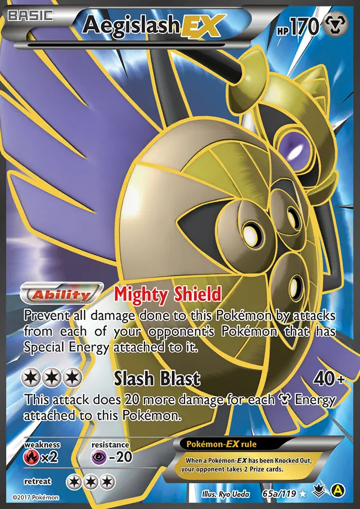 Aegislash EX #65a — Phantom Forces