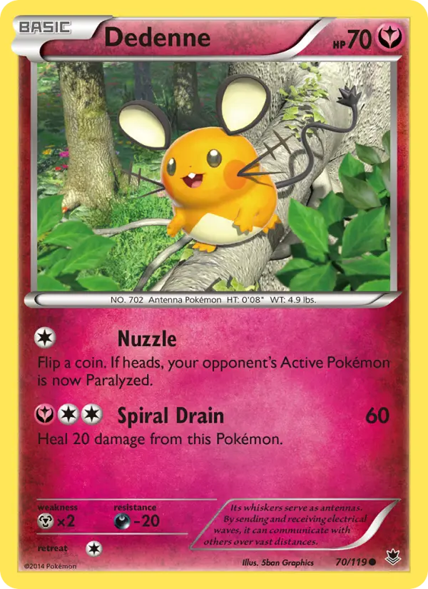 Dedenne #70 — Phantom Forces