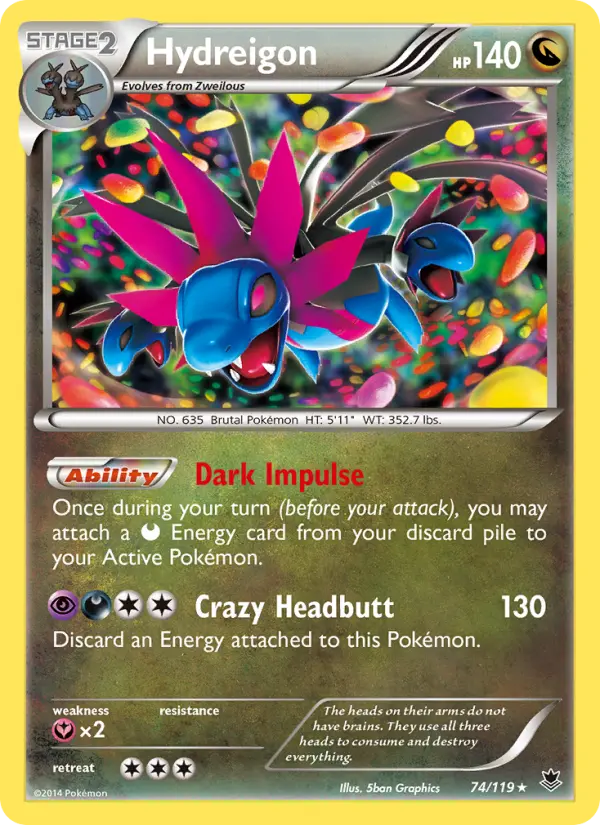 Hydreigon #74 — Phantom Forces