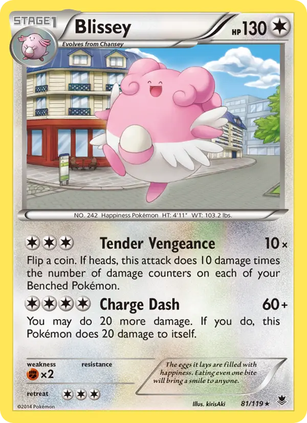 Blissey #81 — Phantom Forces