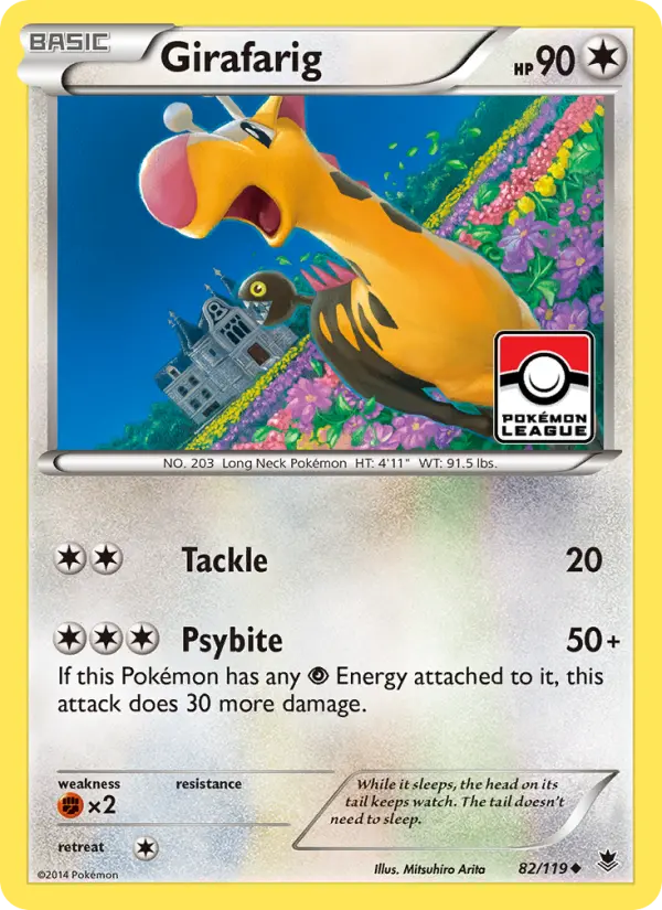 Girafarig #82 — Phantom Forces
