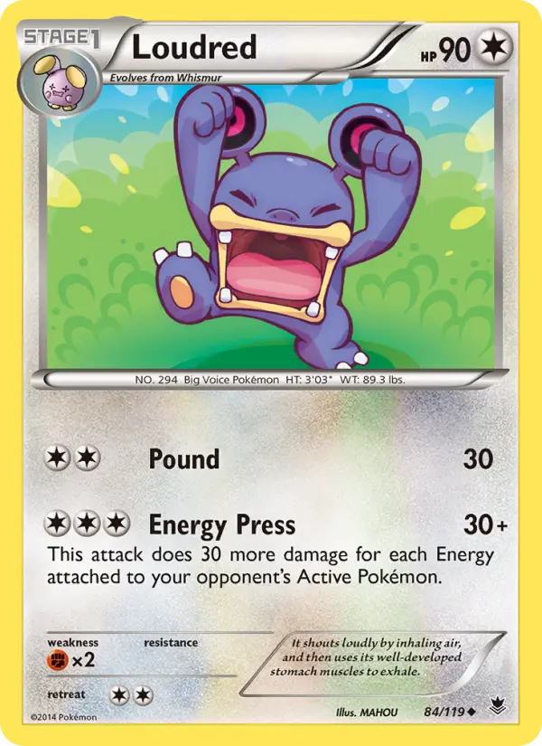Loudred #84 — Phantom Forces