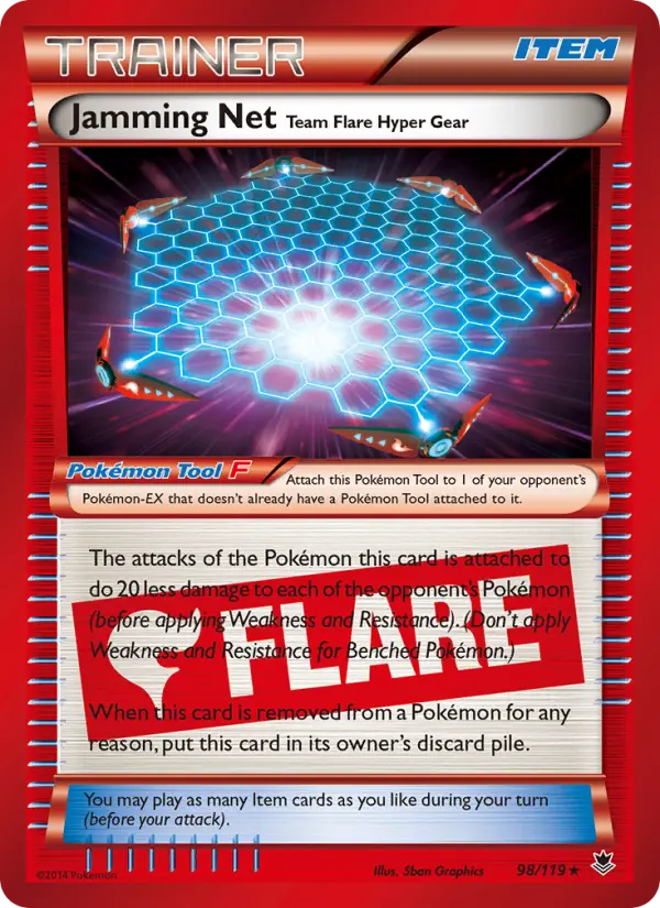 Jamming Net Team Flare Hyper Gear #98 — Phantom Forces