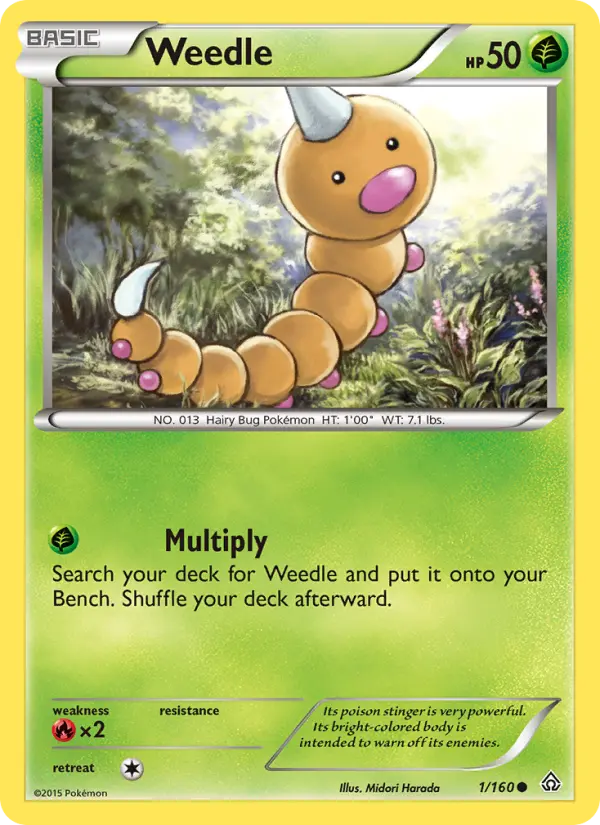 Weedle #1 — Primal Clash