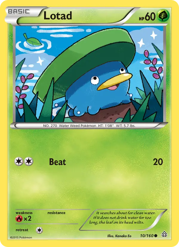 Lotad #10 — Primal Clash