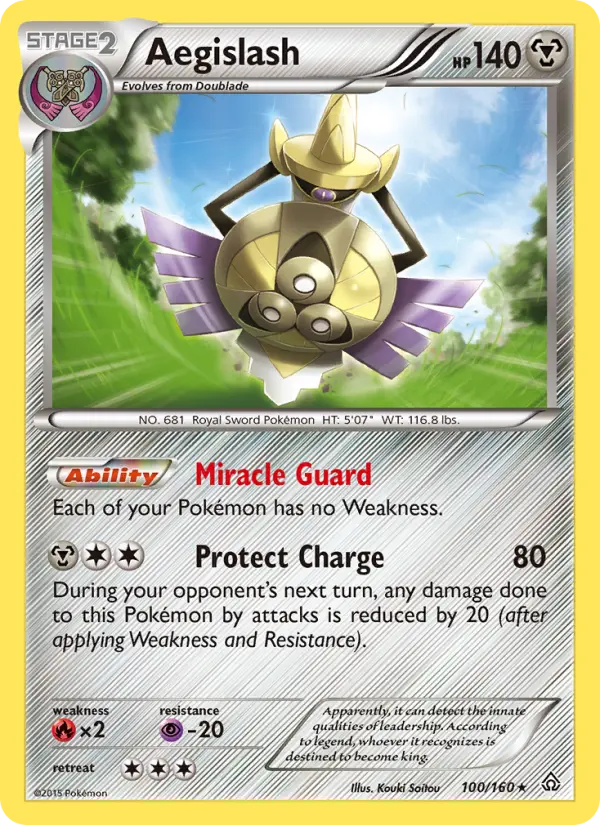 Aegislash #100 — Primal Clash