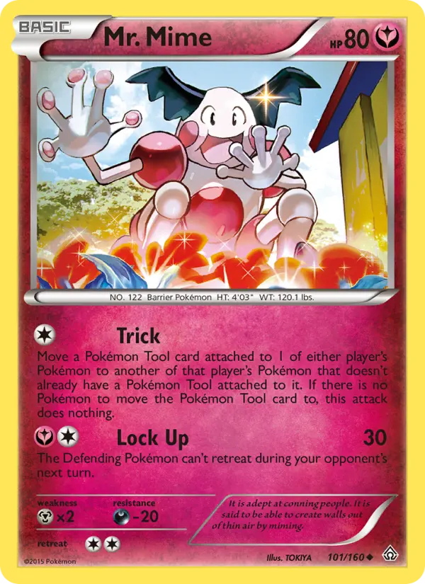 Mr. Mime #101 — Primal Clash