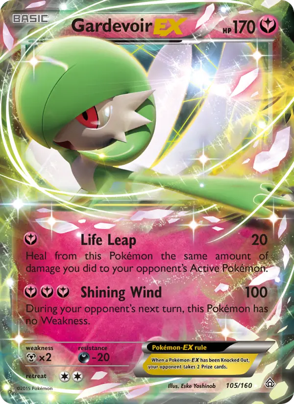 Gardevoir EX #105 — Primal Clash