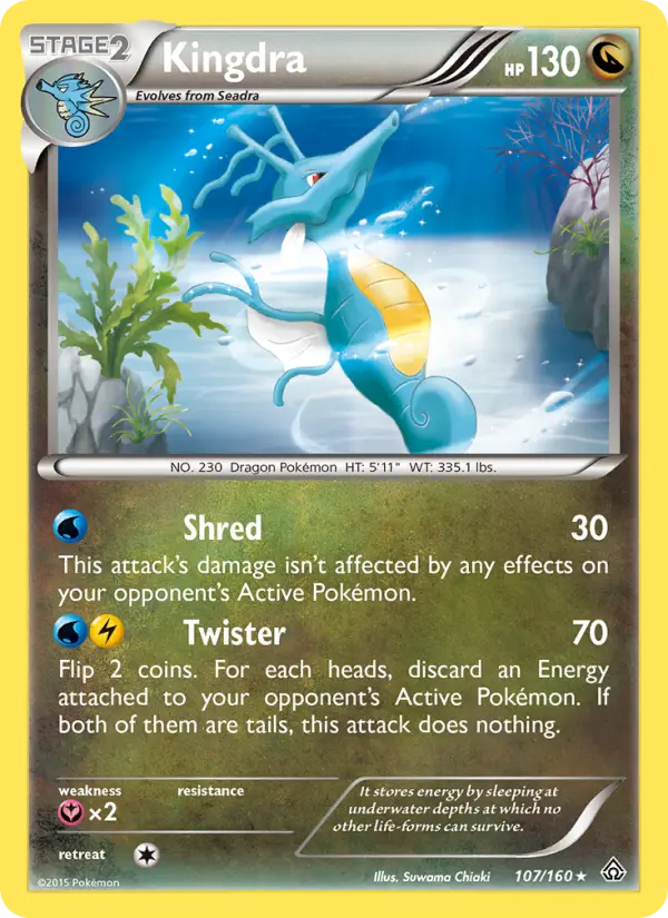 Kingdra #107 — Primal Clash