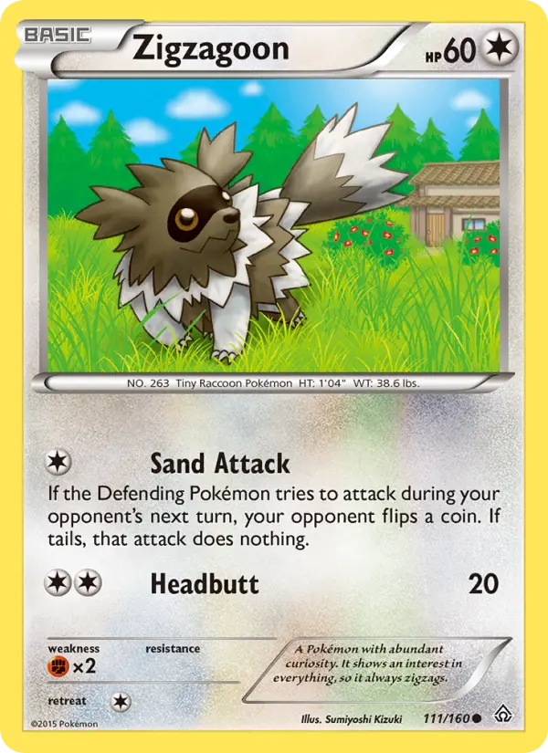 Zigzagoon #111 — Primal Clash