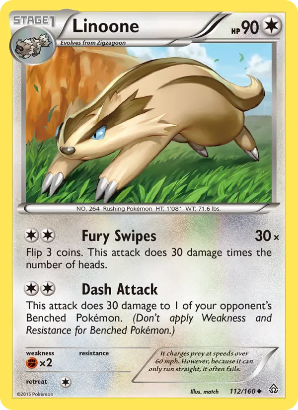 Linoone #112 — Primal Clash