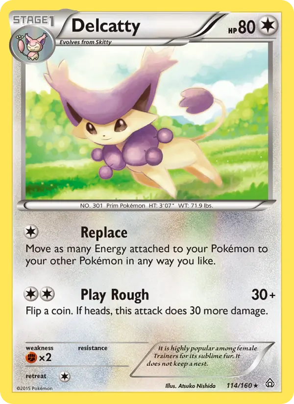Delcatty #114 — Primal Clash