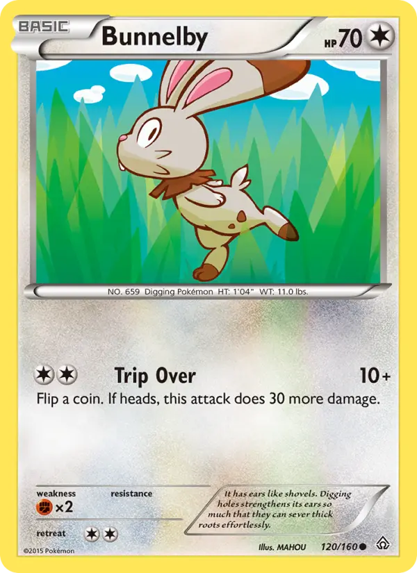 Bunnelby #120 — Primal Clash