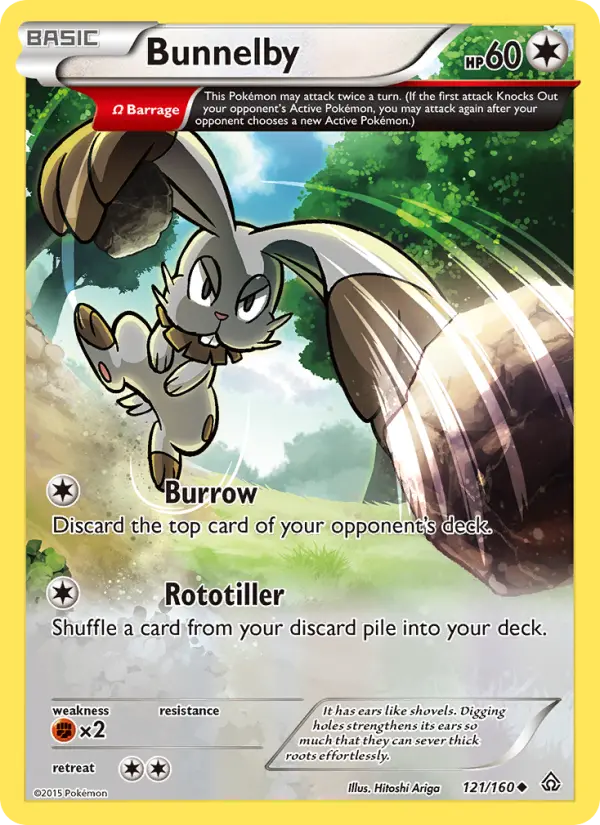 Bunnelby #121 — Primal Clash