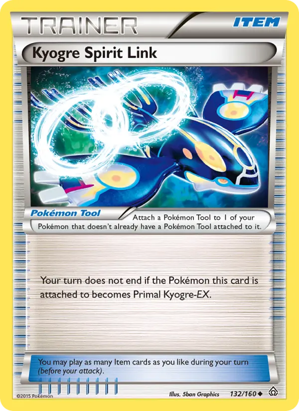 Kyogre Spirit Link #132 — Primal Clash