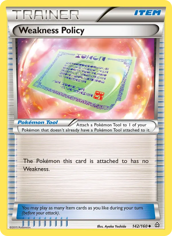 Weakness Policy #142 — Primal Clash
