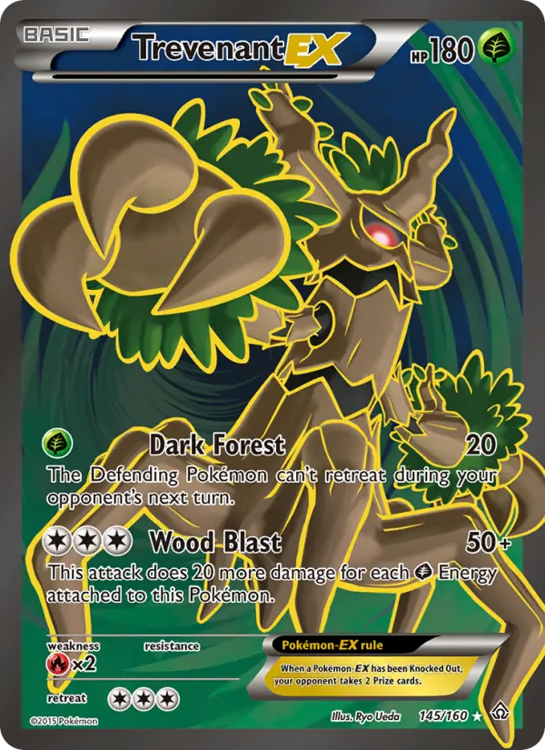 Trevenant EX #145 — Primal Clash
