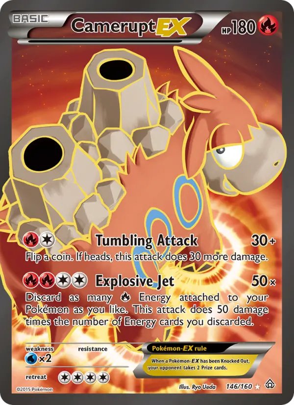 Camerupt EX #146 — Primal Clash