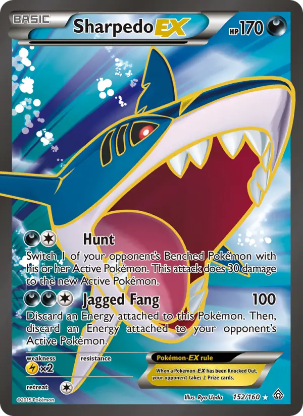 Sharpedo EX #152 — Primal Clash