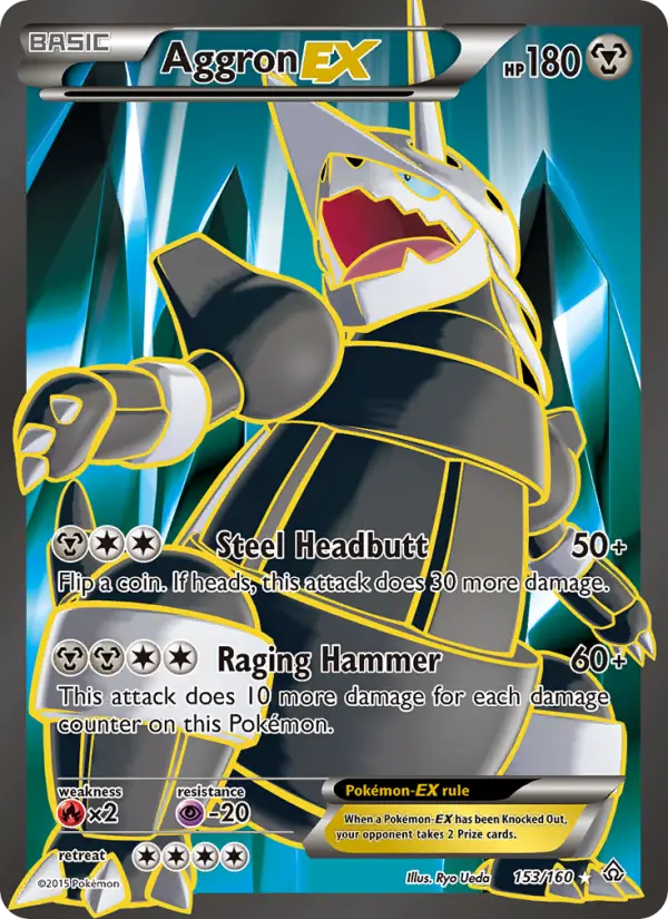 Aggron EX #153 — Primal Clash