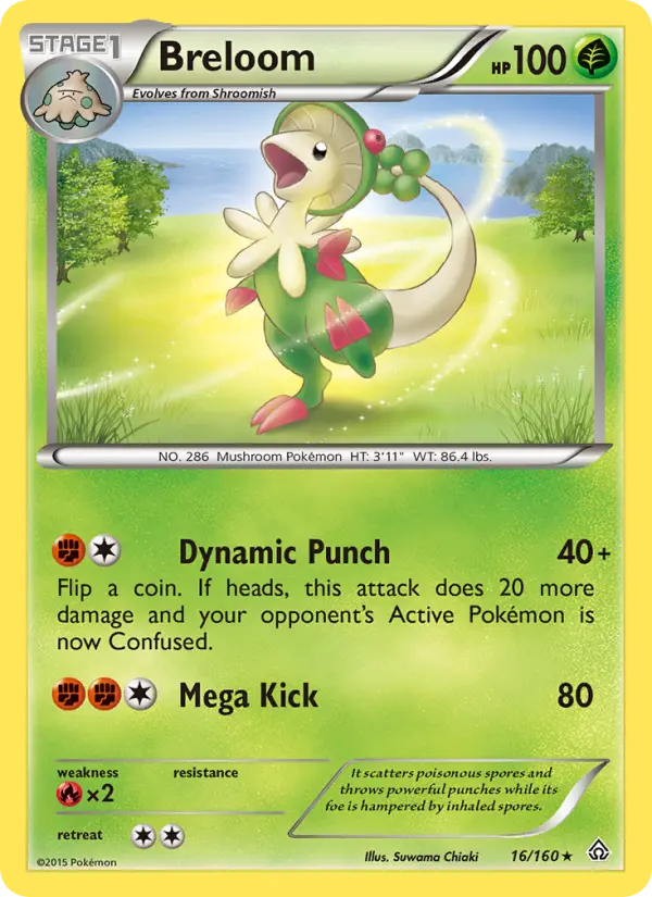 Breloom #16 — Primal Clash