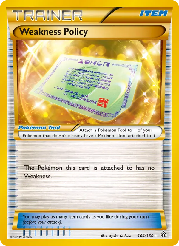 Weakness Policy #164 — Primal Clash
