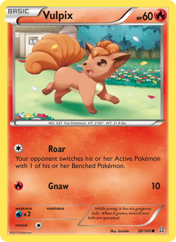 Vulpix #20 — Primal Clash