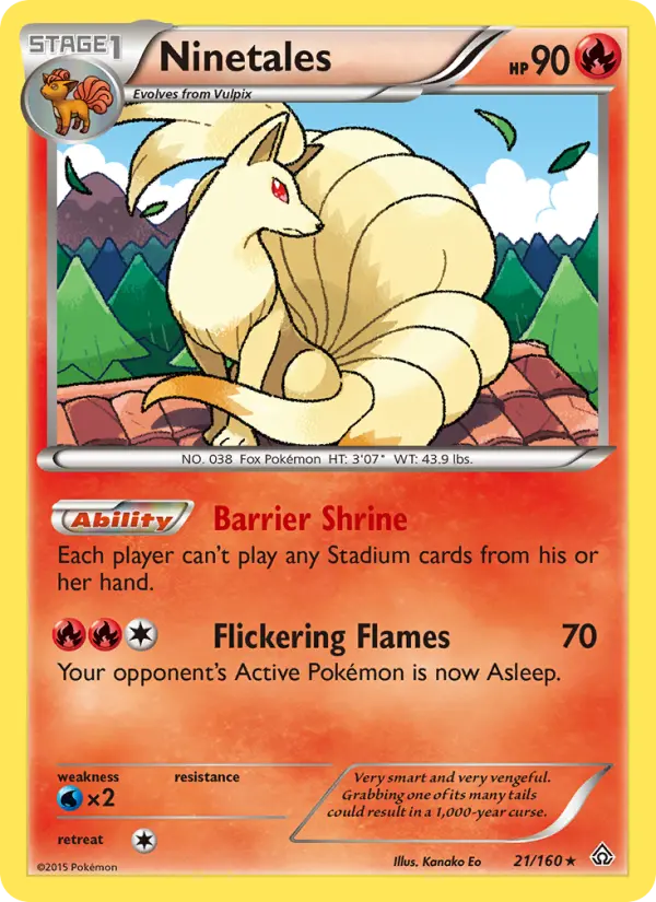 Ninetales #21 — Primal Clash