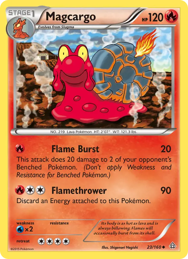 Magcargo #23 — Primal Clash