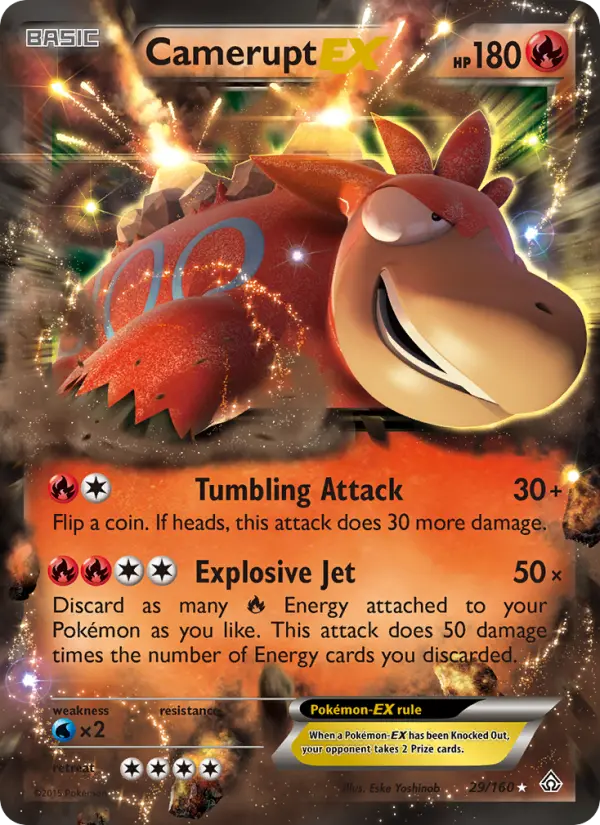 Camerupt EX #29 — Primal Clash