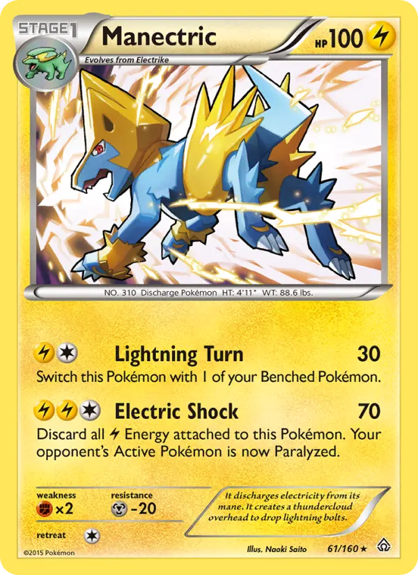 Manectric #61 — Primal Clash