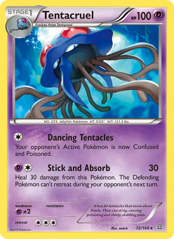 Tentacruel #72 — Primal Clash
