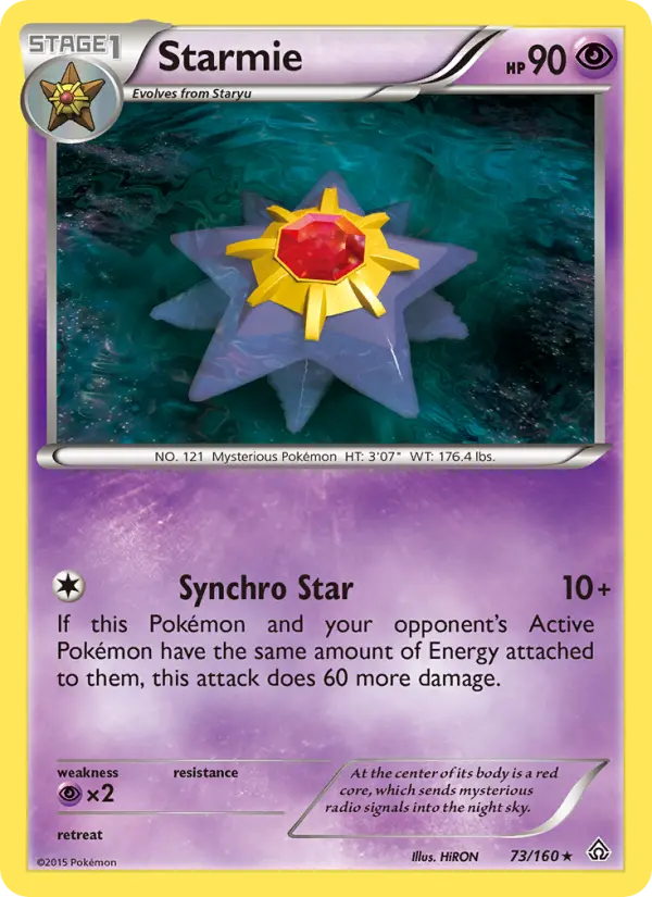 Starmie #73 — Primal Clash