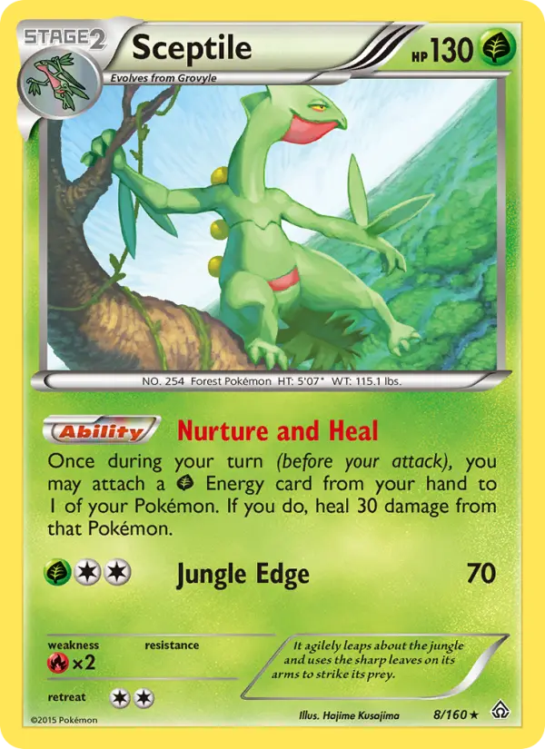Sceptile #8 — Primal Clash