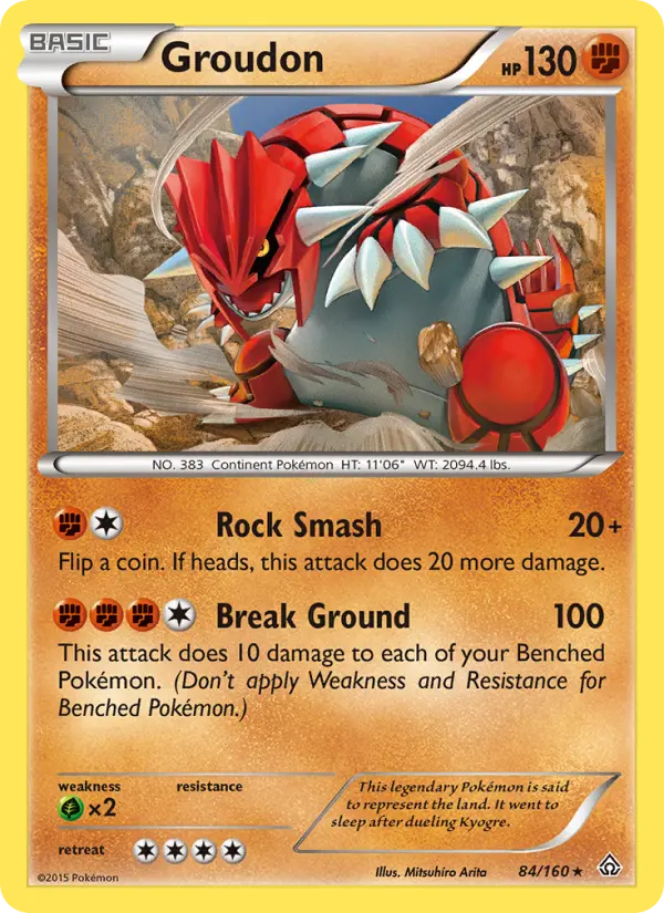 Groudon #84 — Primal Clash